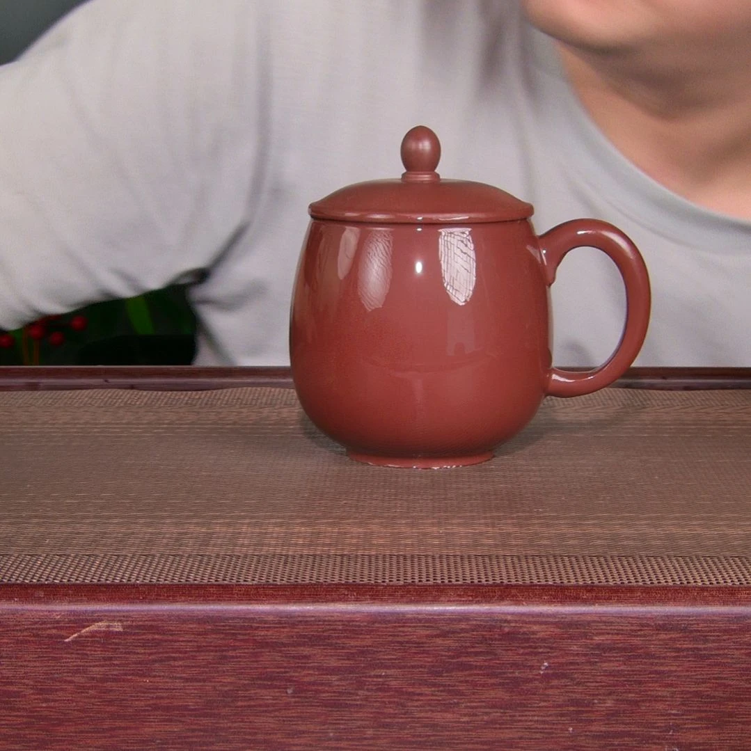茶杯紫砂高货放漏