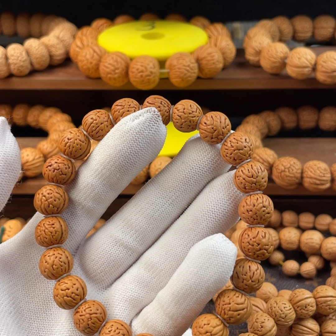 落***悔桃核吊坠野生龙珠