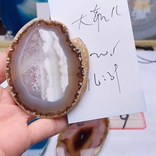 玛瑙/玉髓颈饰足银镀金镶嵌大****）