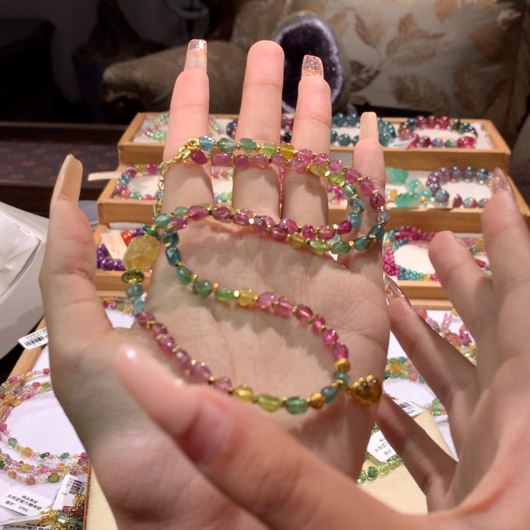 未镶嵌多样性发货其一碧玺