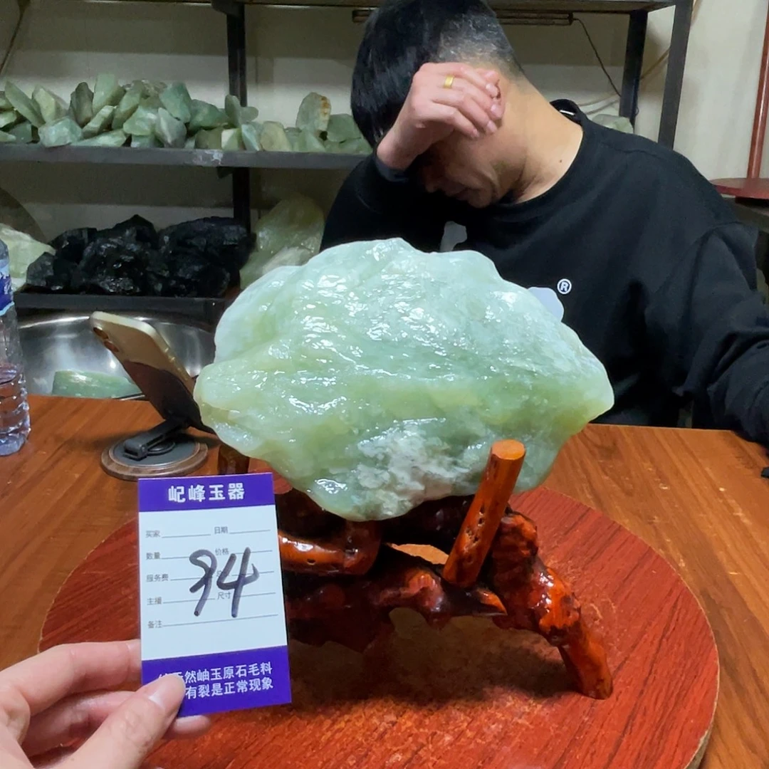 蛇纹石玉未镶嵌原石94