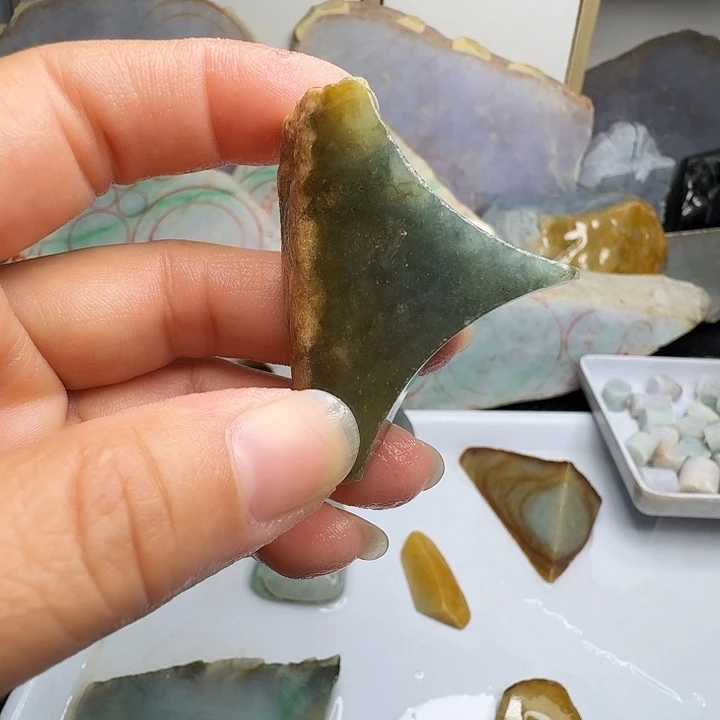 翡翠散珠缅甸翡翠115