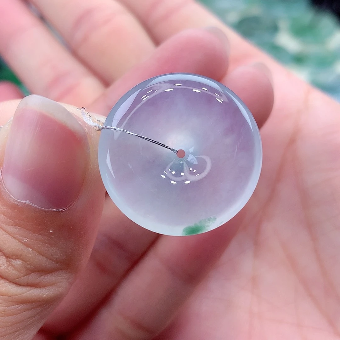 颈饰未镶嵌翡翠编号75尺寸23.9-5.7