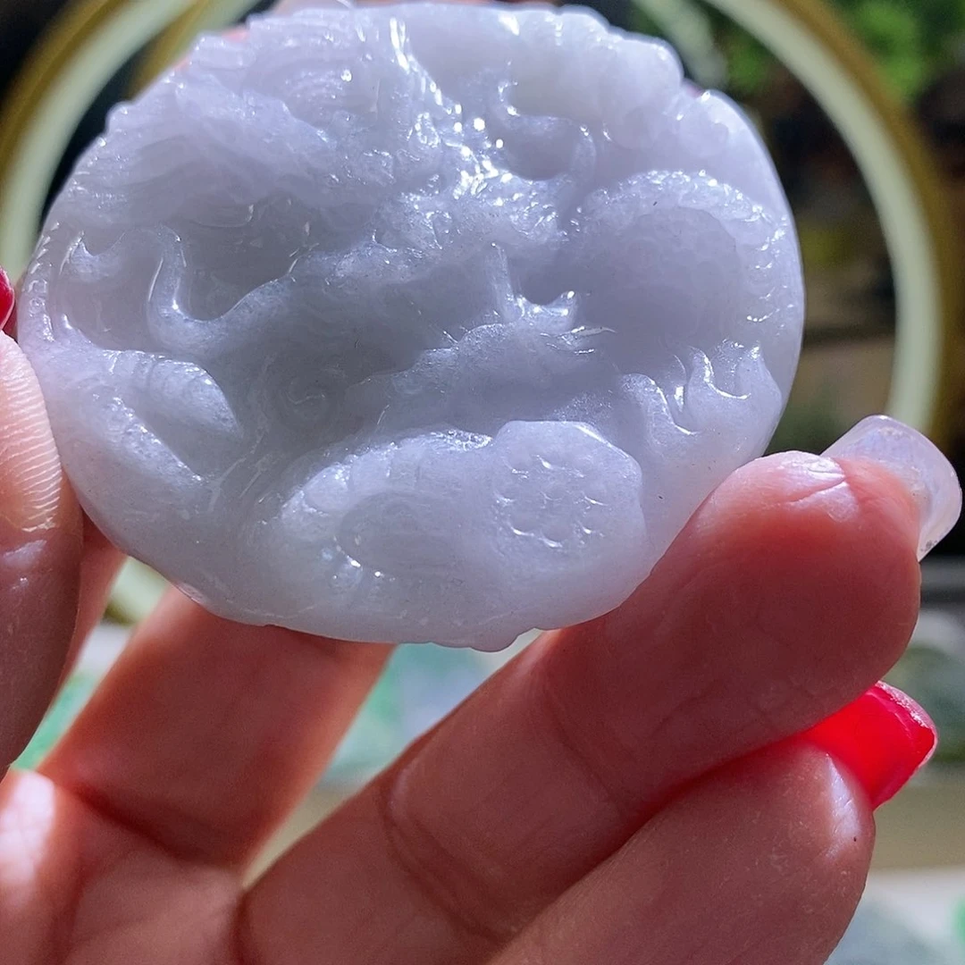 【闪购商品】翡翠颈饰未镶嵌龙凤