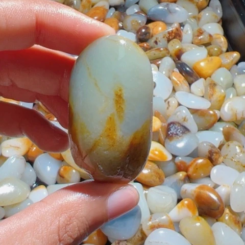 和田玉（糖玉）手链未镶嵌32