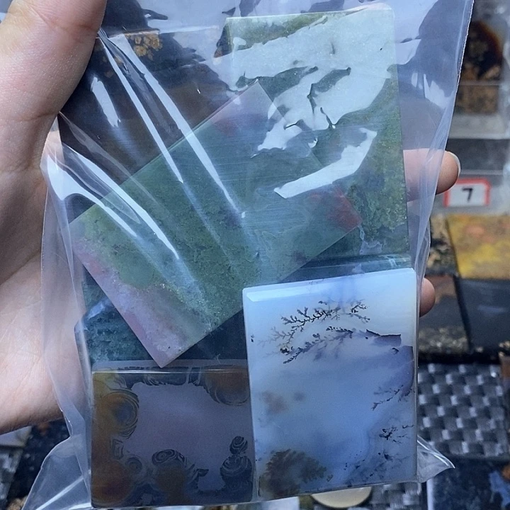 玛瑙/玉髓珠宝半成品未镶嵌工*