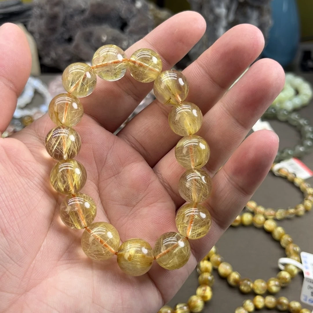 手串未镶嵌水晶金发晶