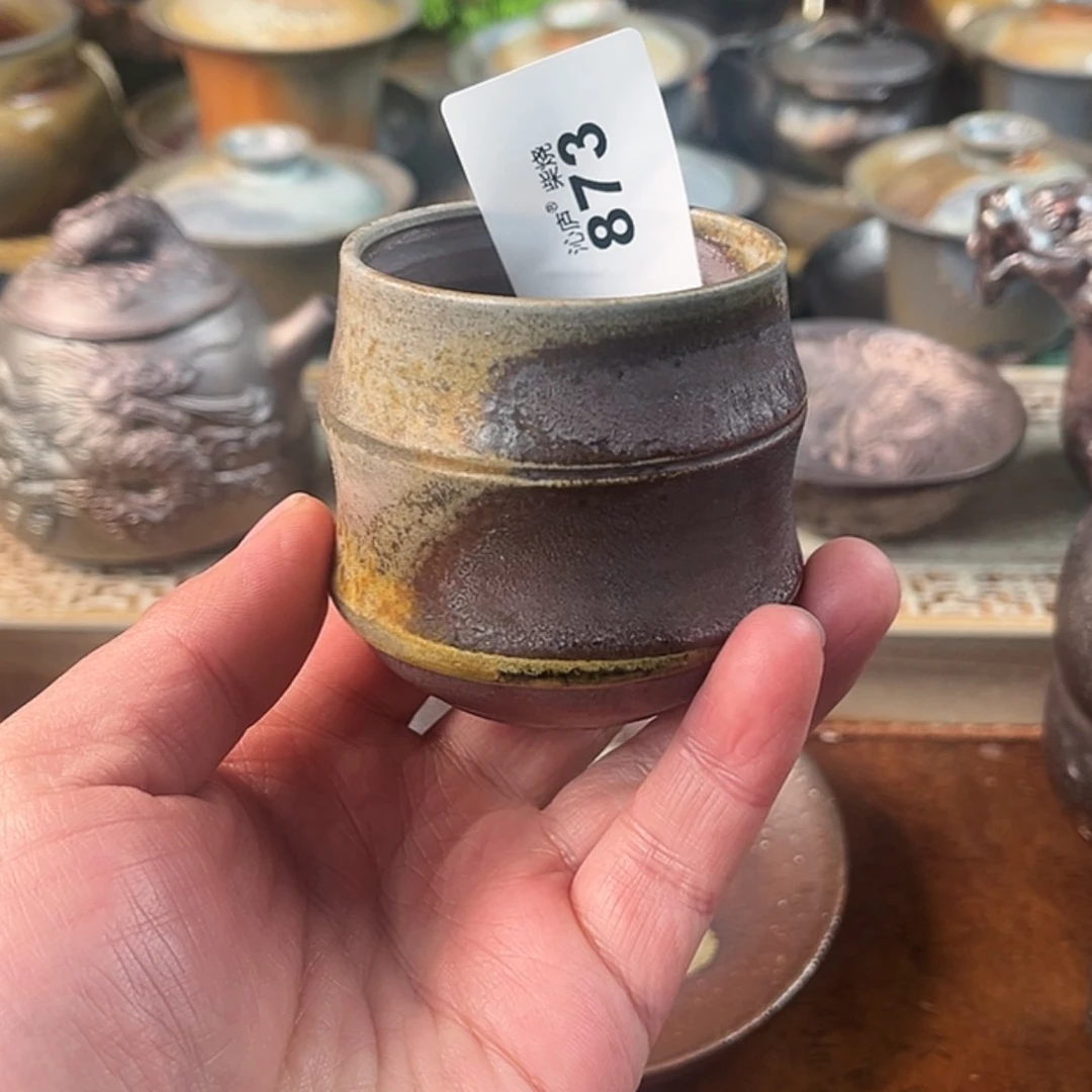 【闪购商品】沁庐柴窑古法柴烧手工茶具