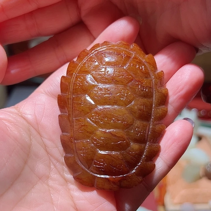 和田玉挂件未镶嵌醒*仔