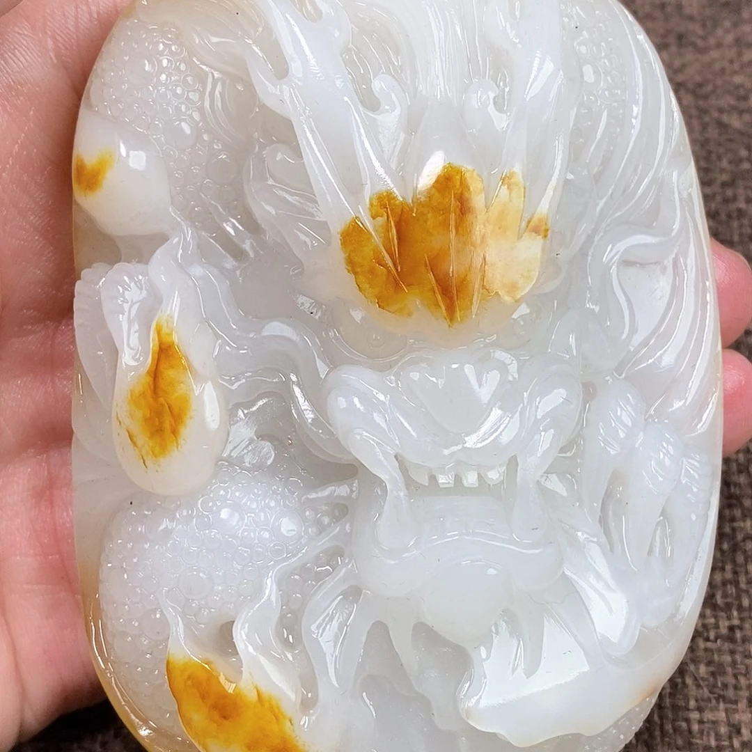 和田玉挂件未镶嵌