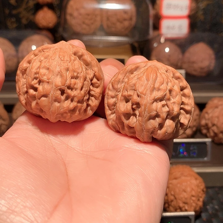 ****缘文玩核桃把件核鼎