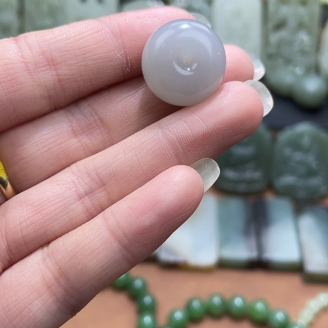 和田玉未镶嵌吊坠(不含链)