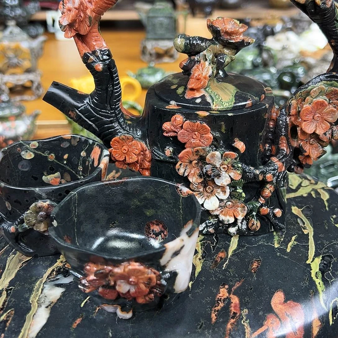 胸***下福利茶空间天然原石