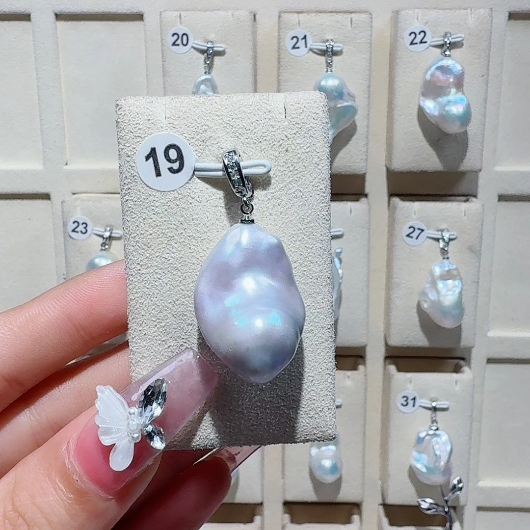 合金淡水珍珠颈饰