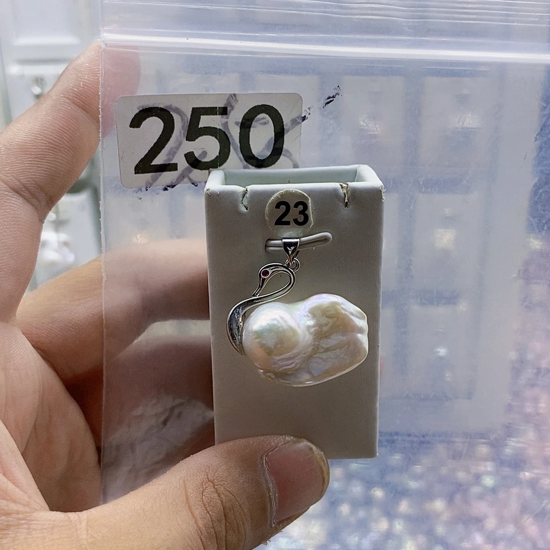 颈饰合金淡水珍珠