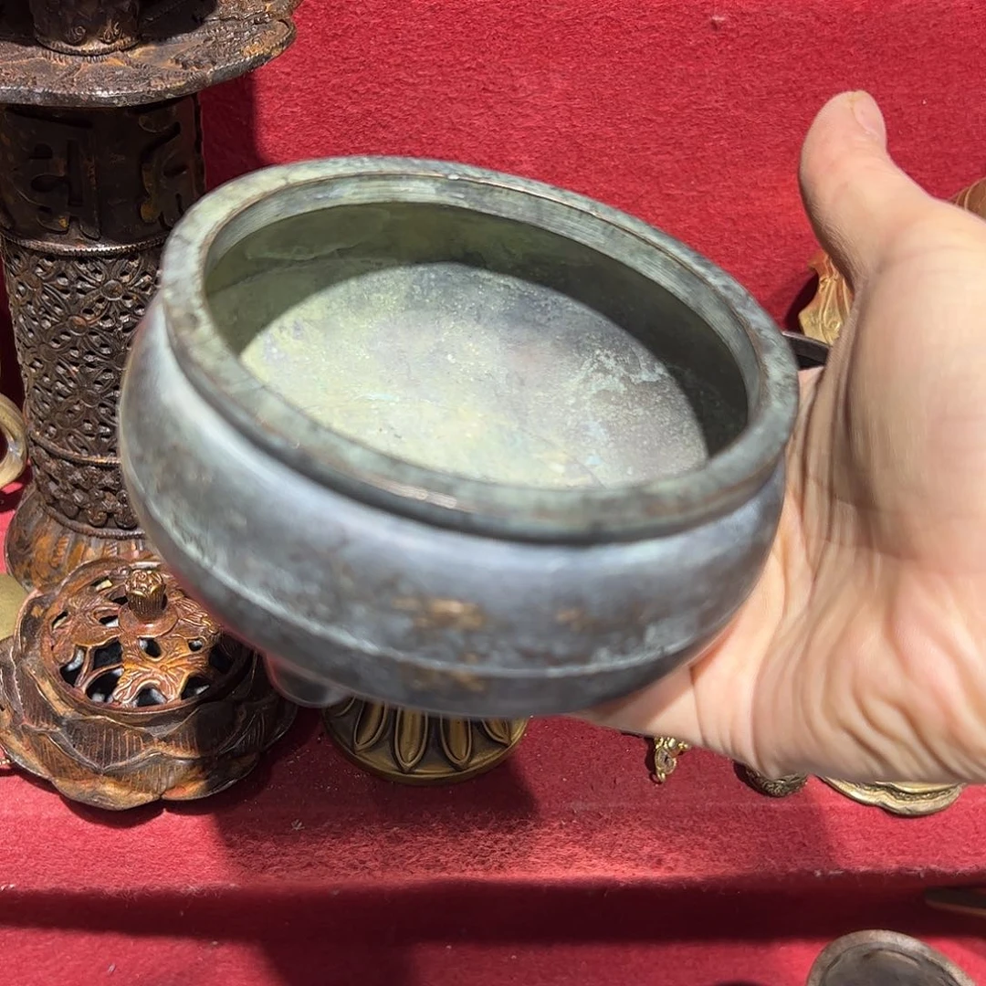 高**云微瑕疵黄铜摆件工艺品