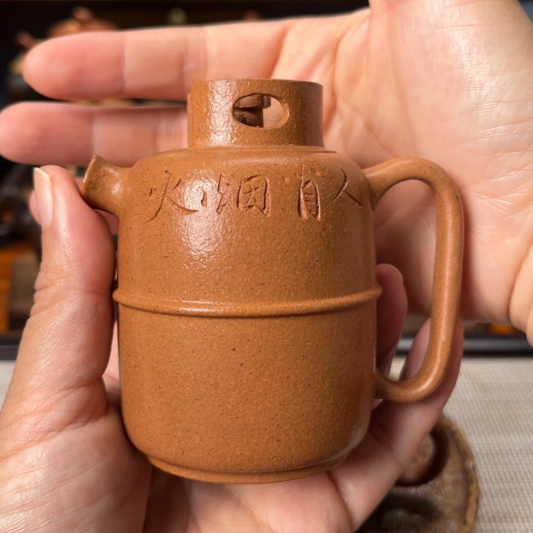 茅***练宜兴紫砂壶半手工制作