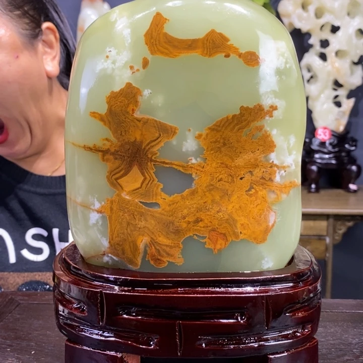 石材精品古青石摆件