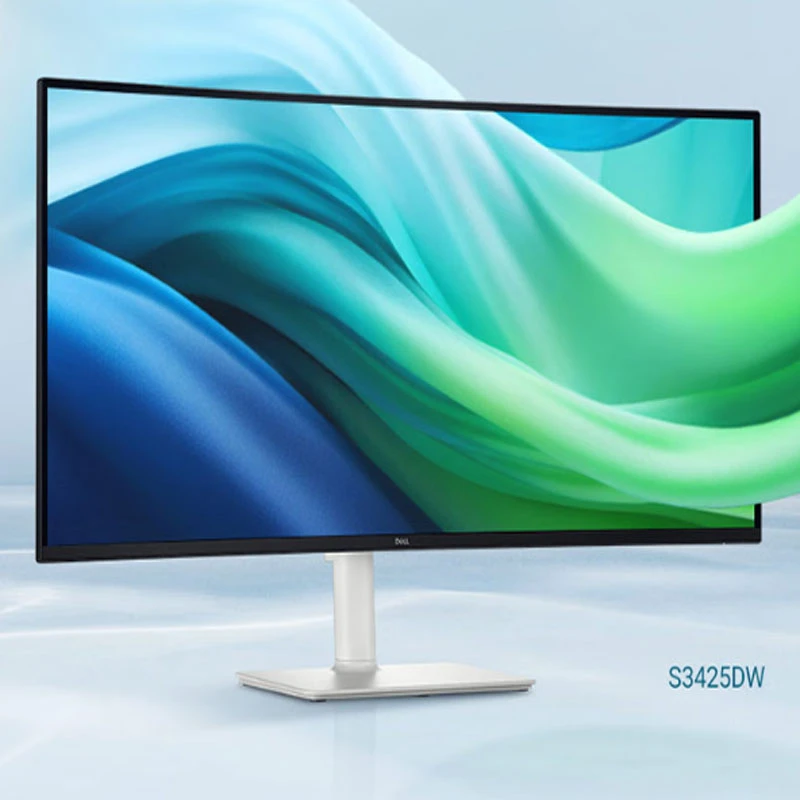 99新 Dell/戴尔 34英寸 准4K曲 120Hz音箱 显示屏 S3425DW显示器