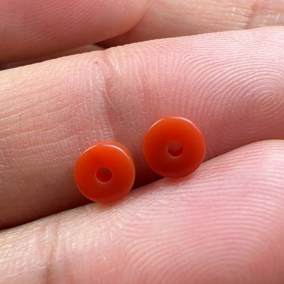 未镶嵌隔片南红玛瑙