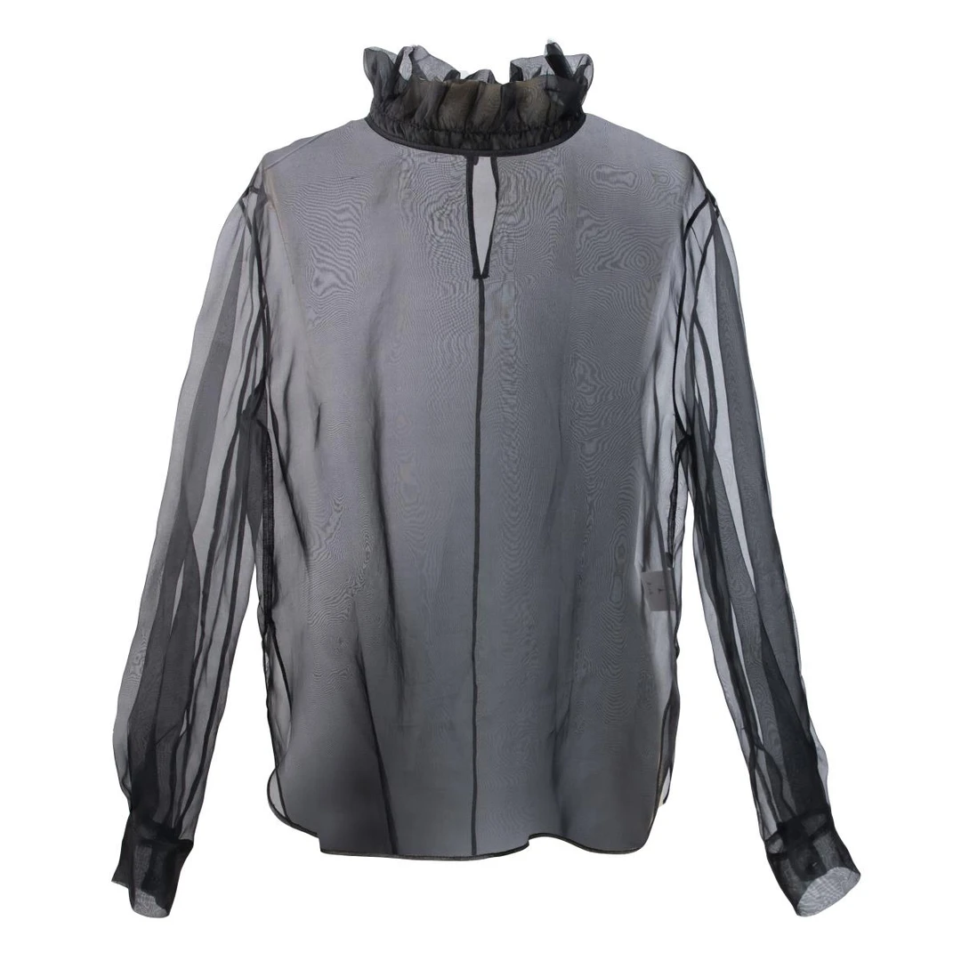 【方知有专属】经典宫廷风褶皱衬衫休闲长袖衬衣MJ811666013