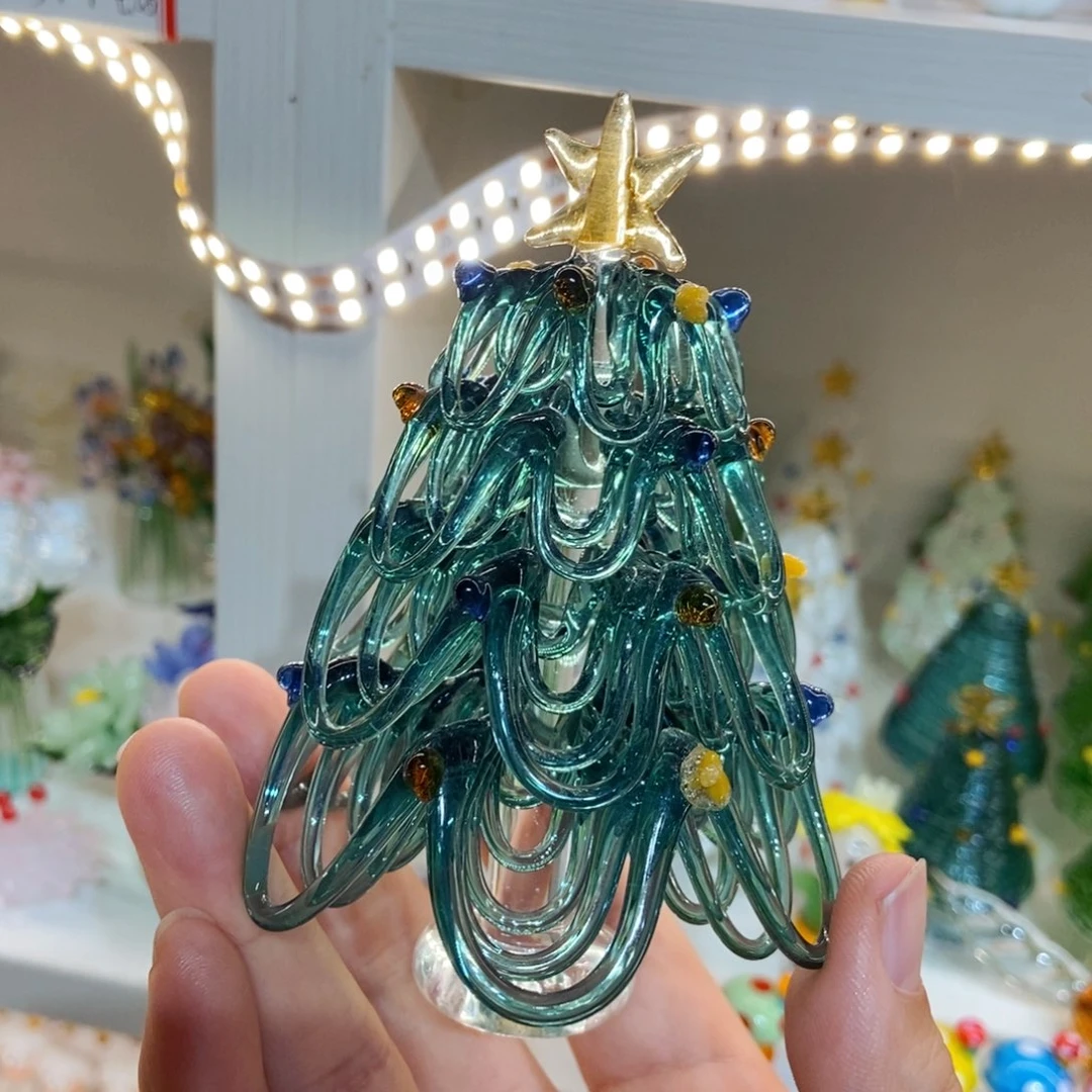 手工艺品琉璃湖绿