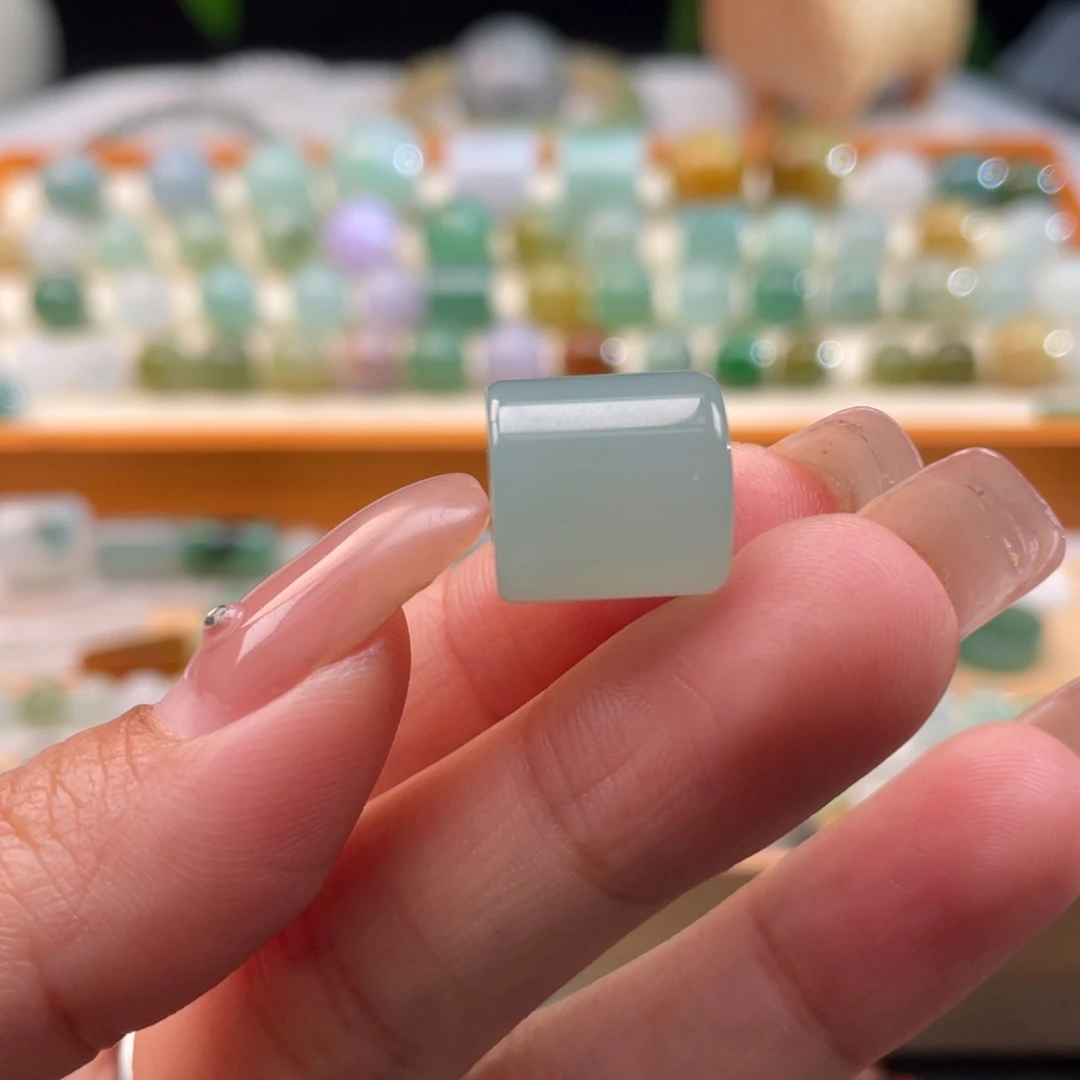 未镶嵌定制翡翠天然缅甸翡翠a货冰胶细腻12.5-12,1