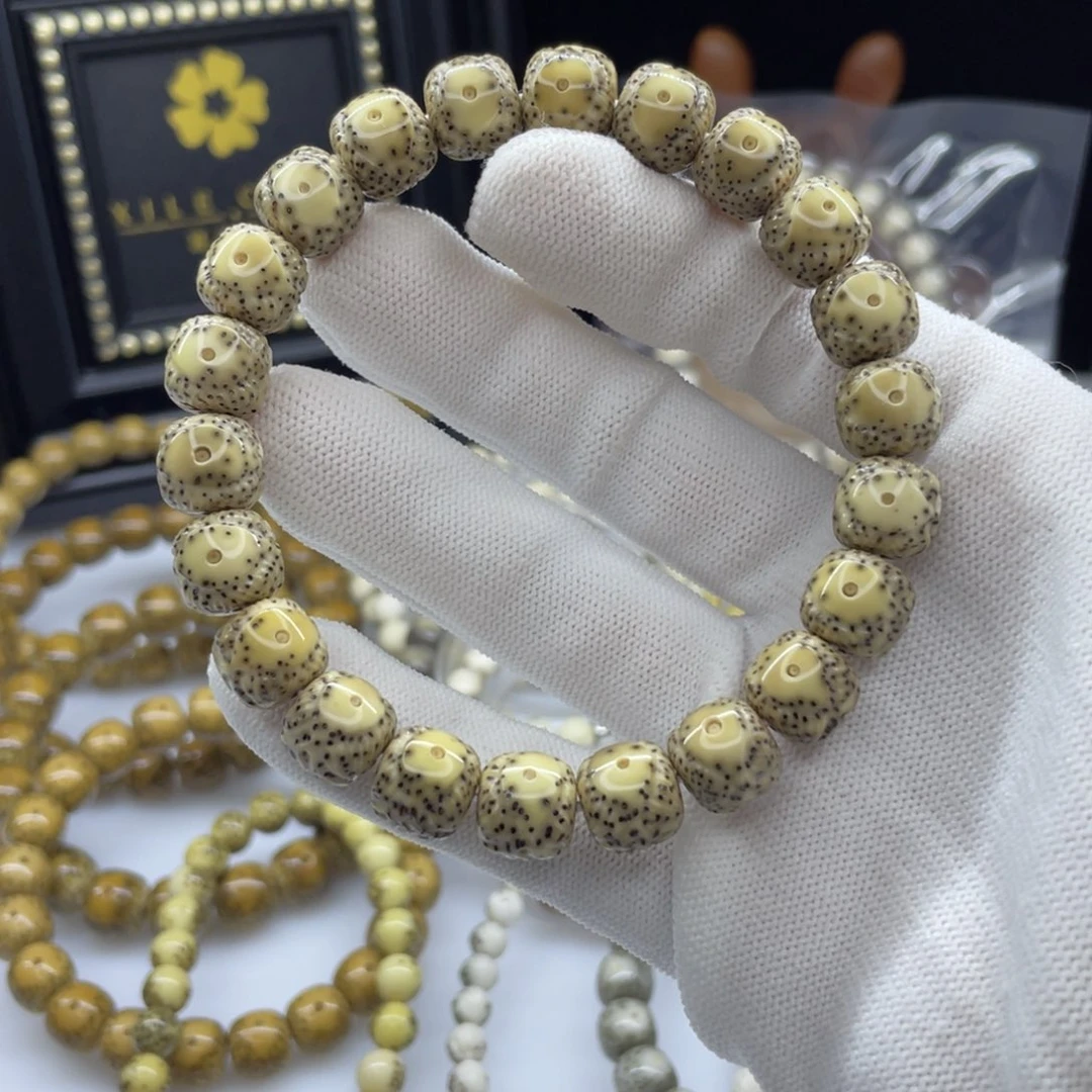 星月菩提吊坠16        11手工雕刻凤眼