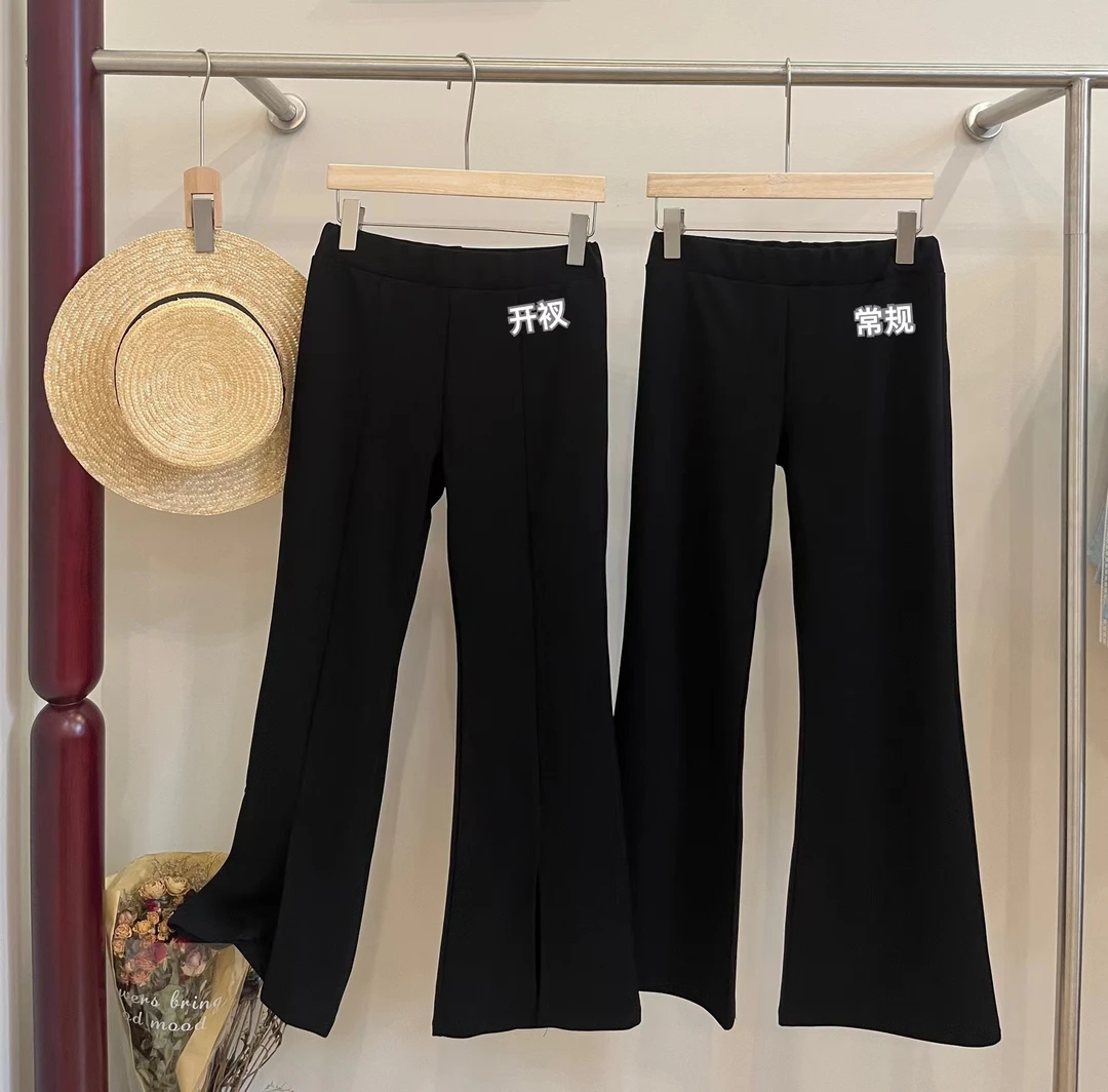 XUAN（8369）瘦瘦小黑裤（弹力西装面料）L裤长92夏款 kc
