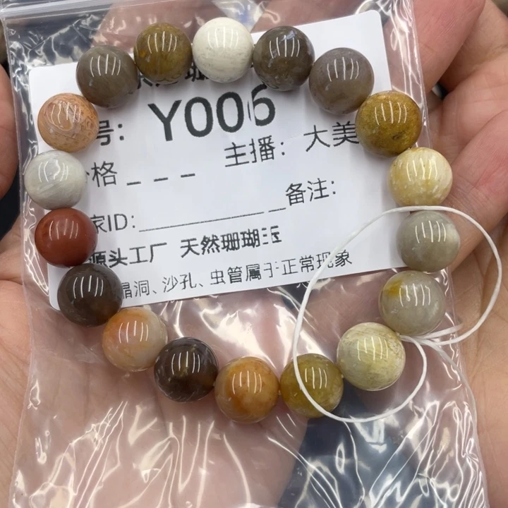 硅化珊瑚（珊瑚玉）合金颈饰