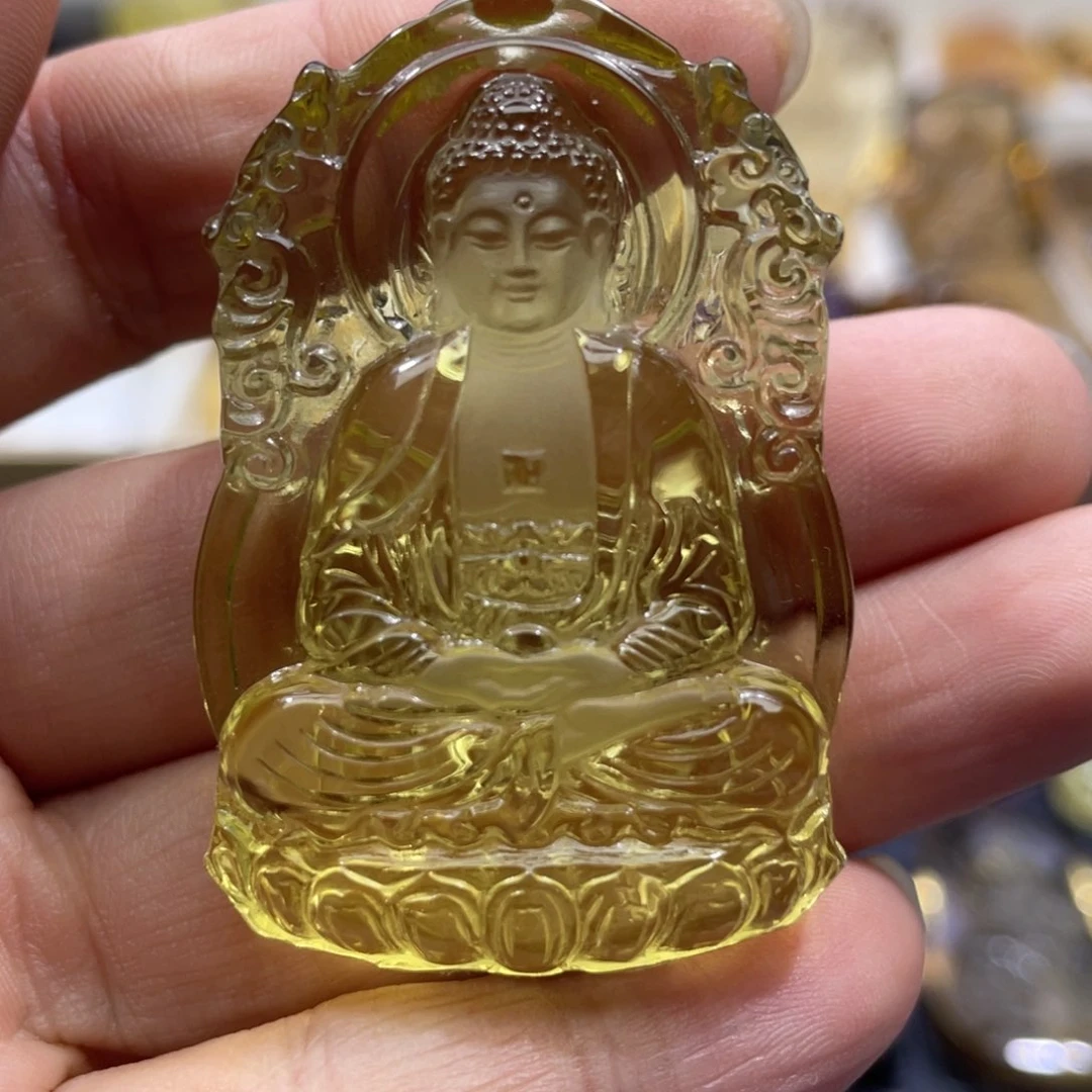 未镶嵌颈饰水晶定制