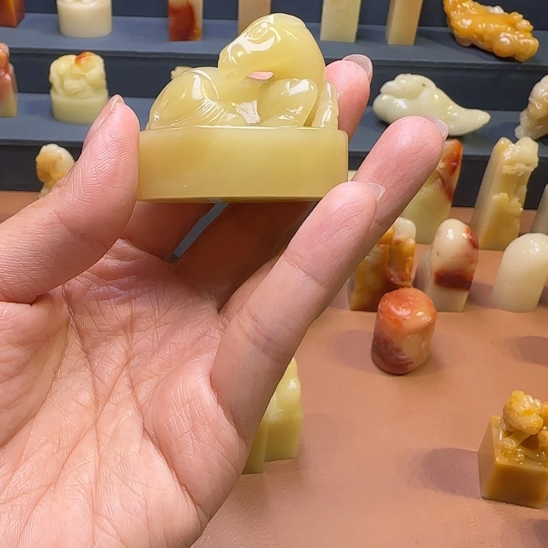 见***山寿山石印石福建寿山石