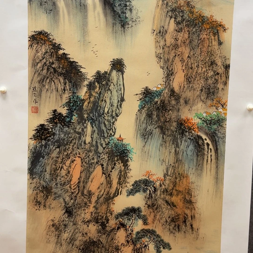 国画95x60哈哈哈哈哈，