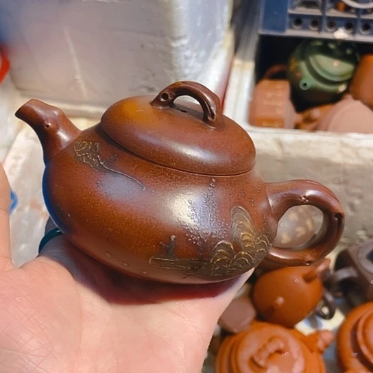 全手工制作宜兴紫砂壶