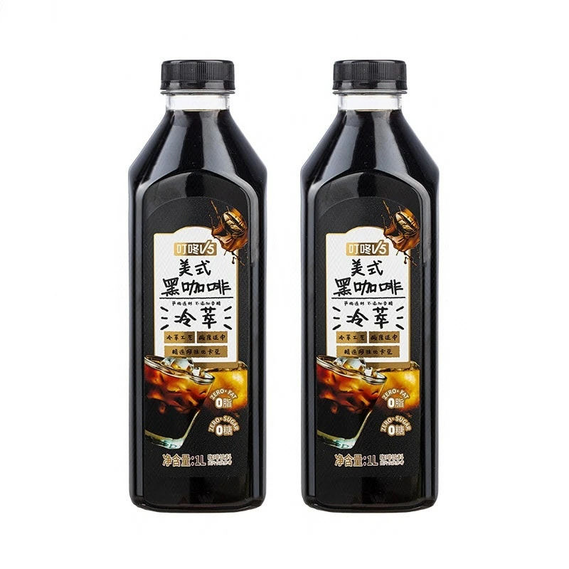 【2瓶】叮咚V5美式黑咖啡 1L/瓶