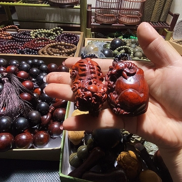 维腊木（绿檀）18发两个