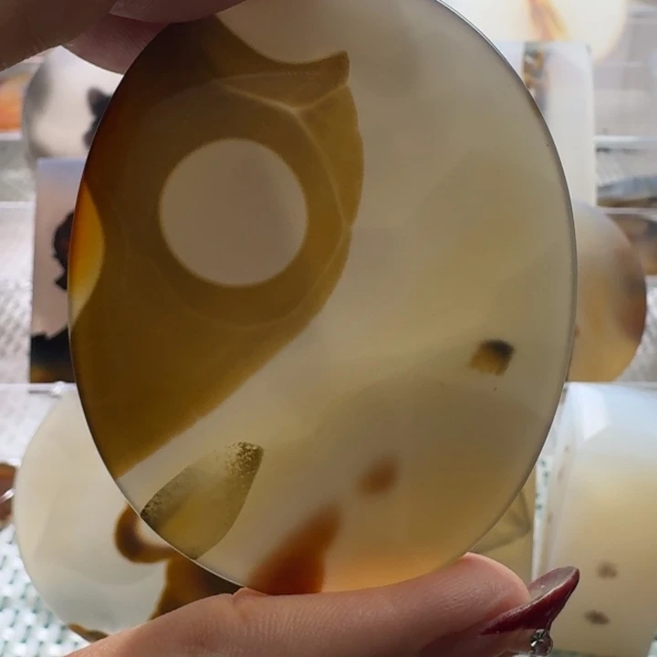 玛瑙/玉髓未镶嵌项链