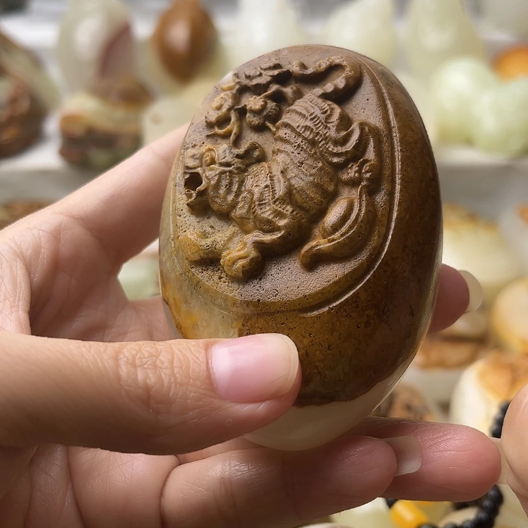 石材古青石不退换虎微瑕