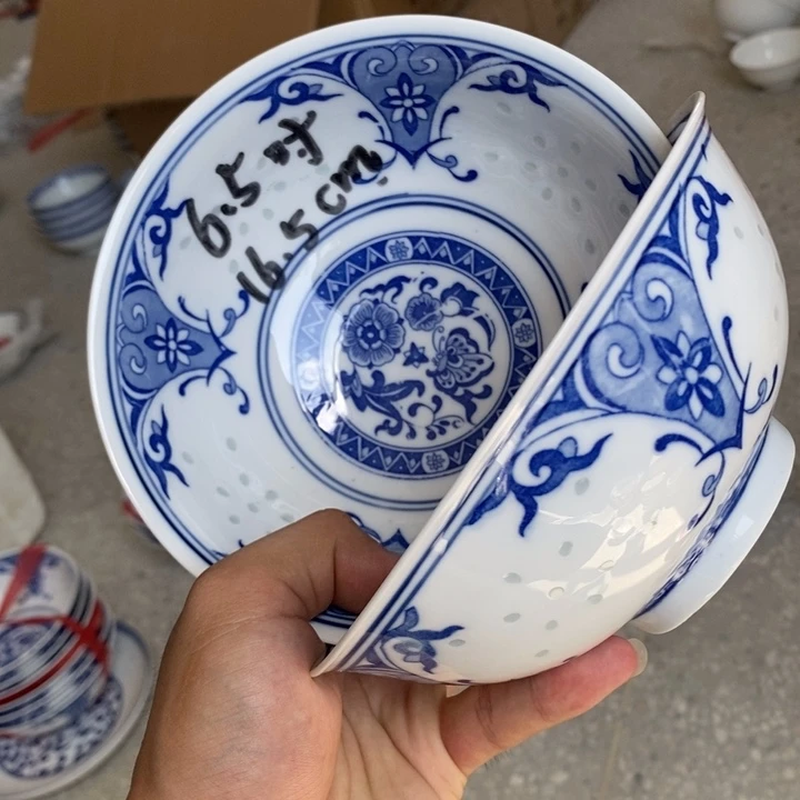 碗景德镇高温细白瓷餐具