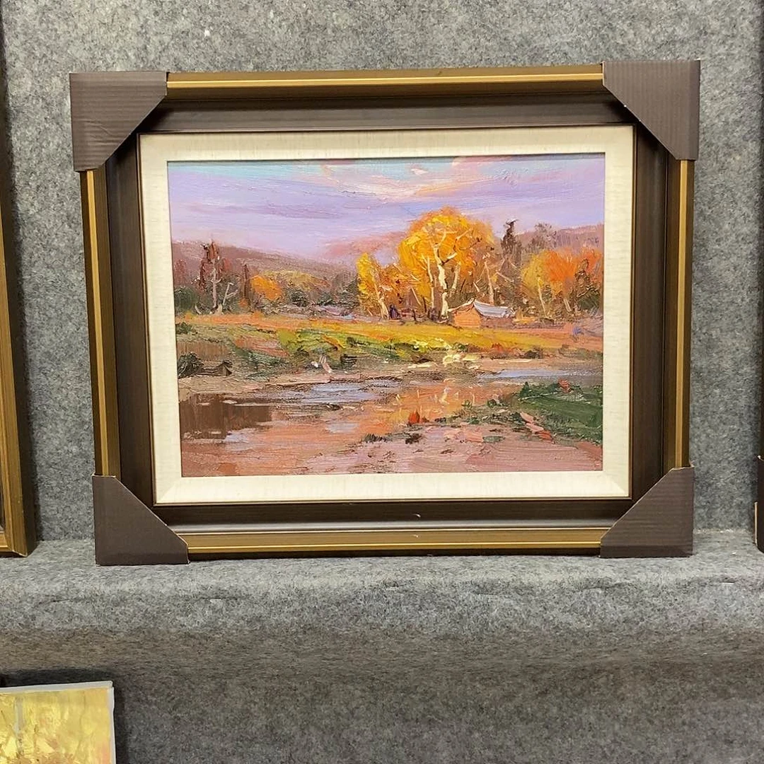 油画带外框画芯尺寸40x30cm