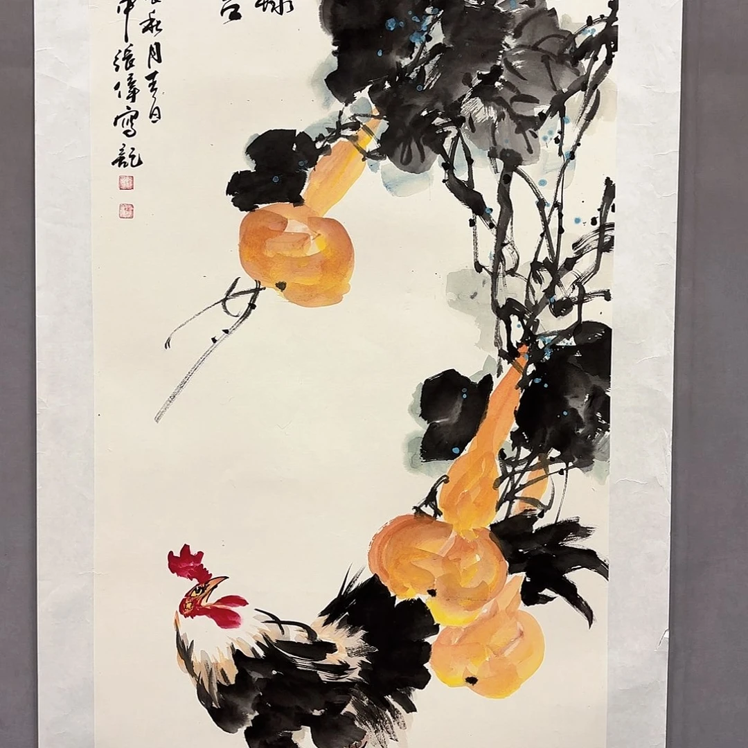 国画国画纯手绘作品请放心去藏