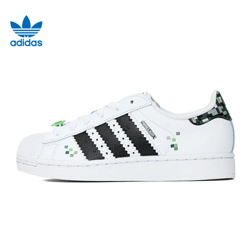 阿迪达斯三叶草大童SUPERSTAR II J运动休闲鞋JQ8749