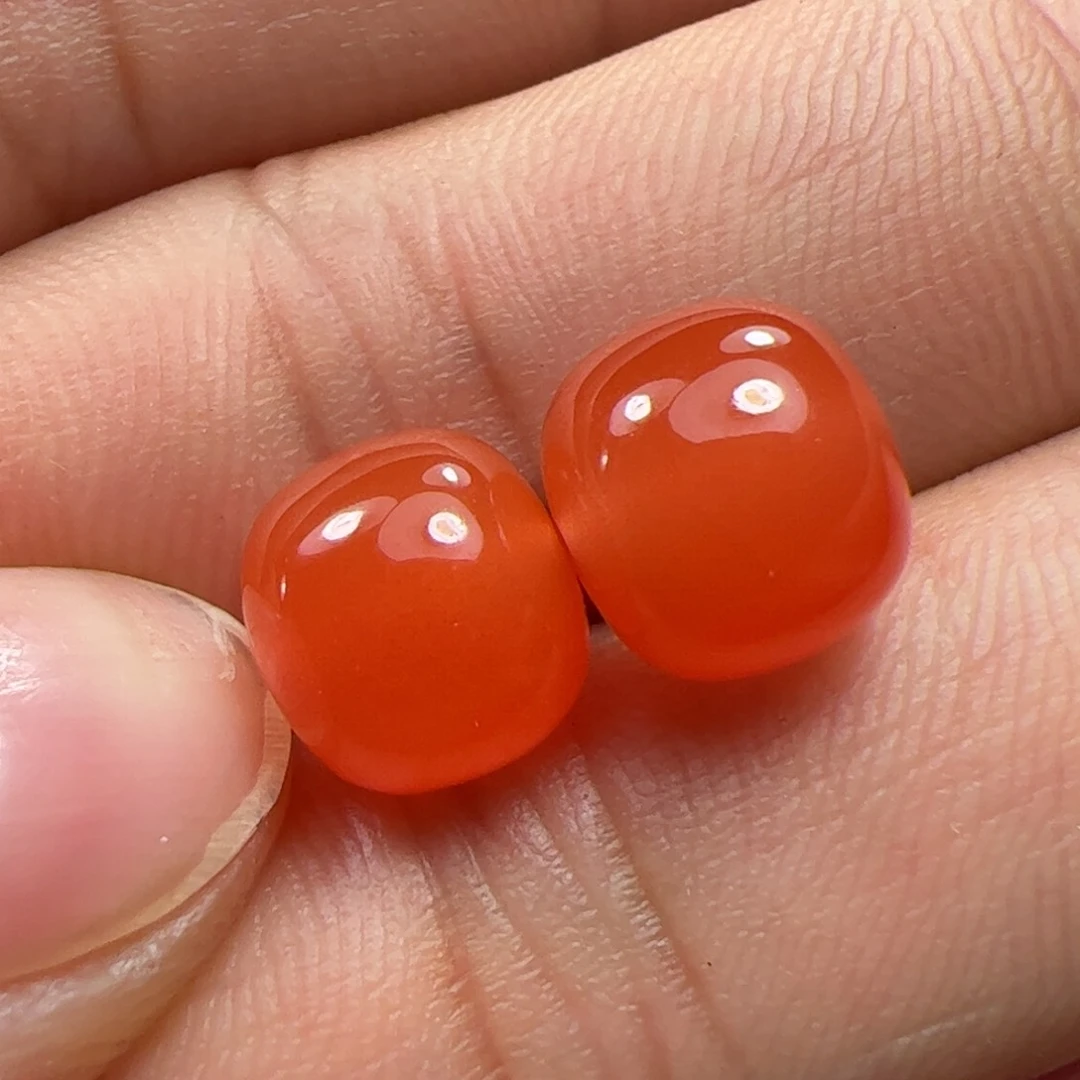 南红玛瑙珠子未镶嵌