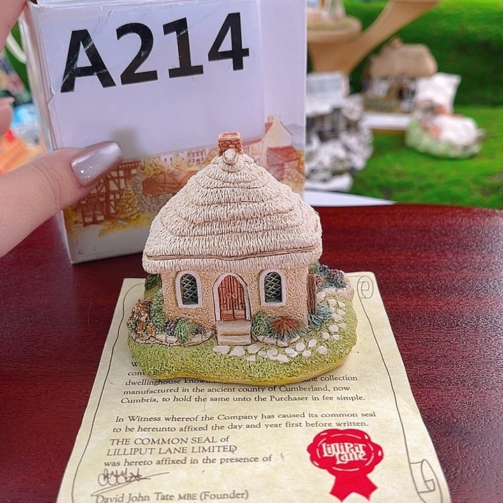 紫砂茶宠小房子微缩景观