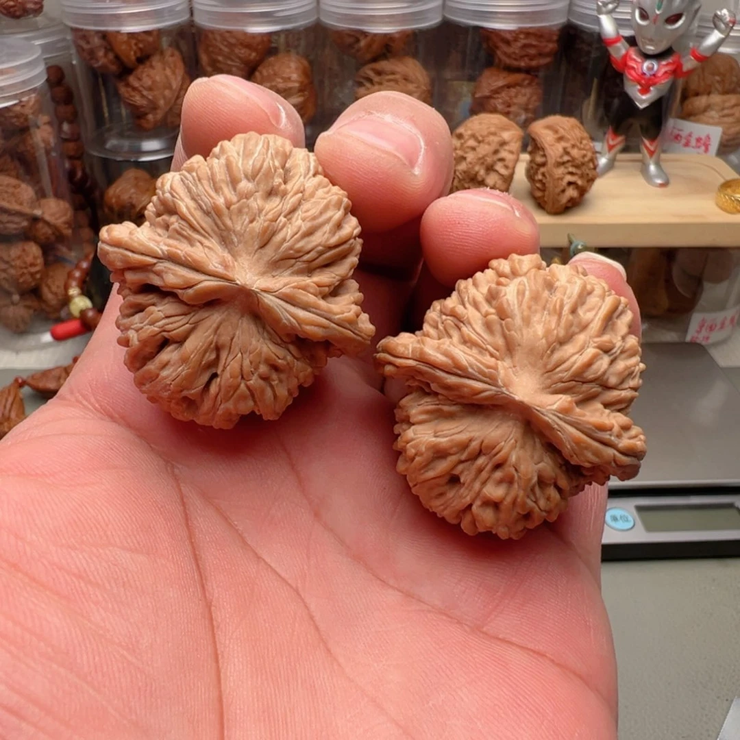 文玩核桃把件40+全品四座楼