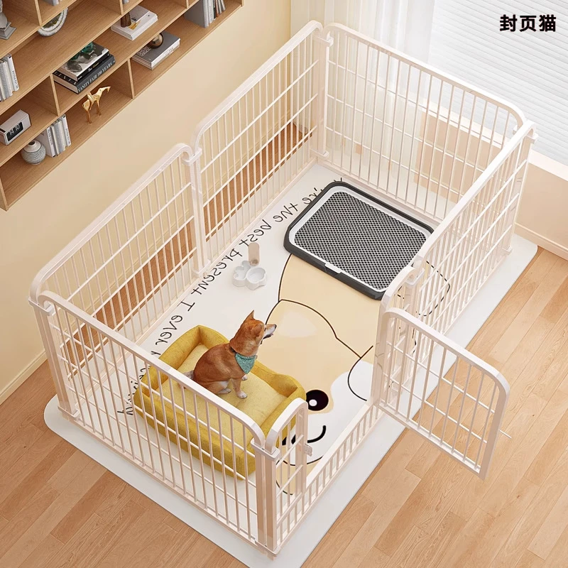 宠物围栏室内家用自由组合狗笼子中小型犬泰迪萨摩耶加高加粗狗窝