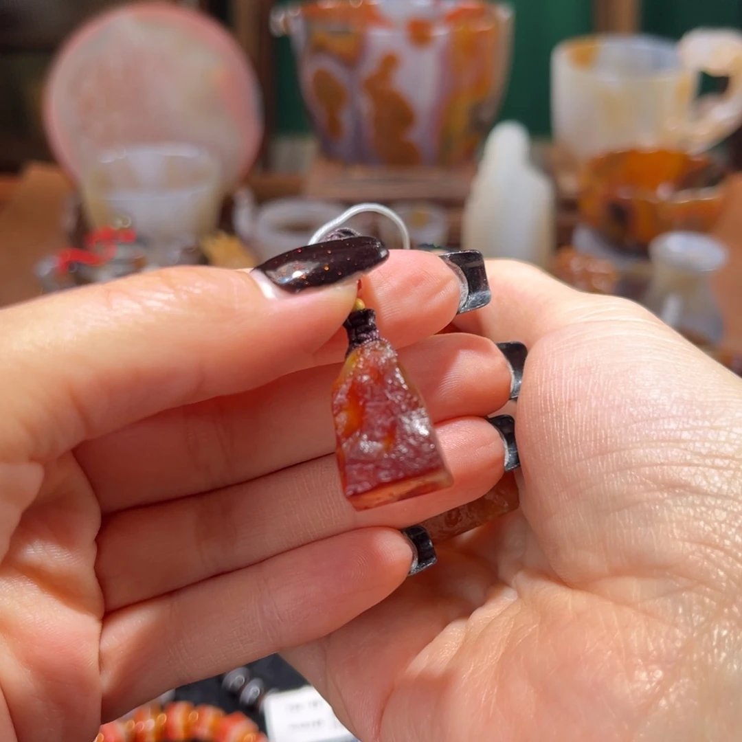 玛瑙/玉髓未镶嵌十二生肖印章