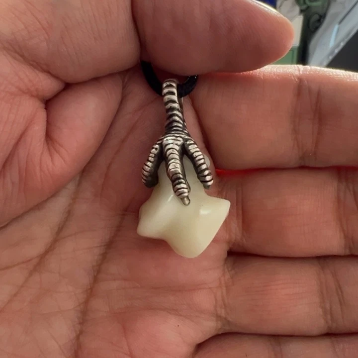 颈饰银S925镶嵌和田玉