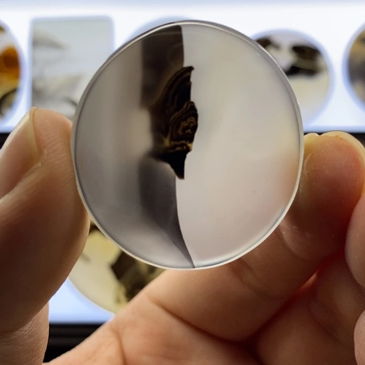 玛瑙/玉髓合金颈饰