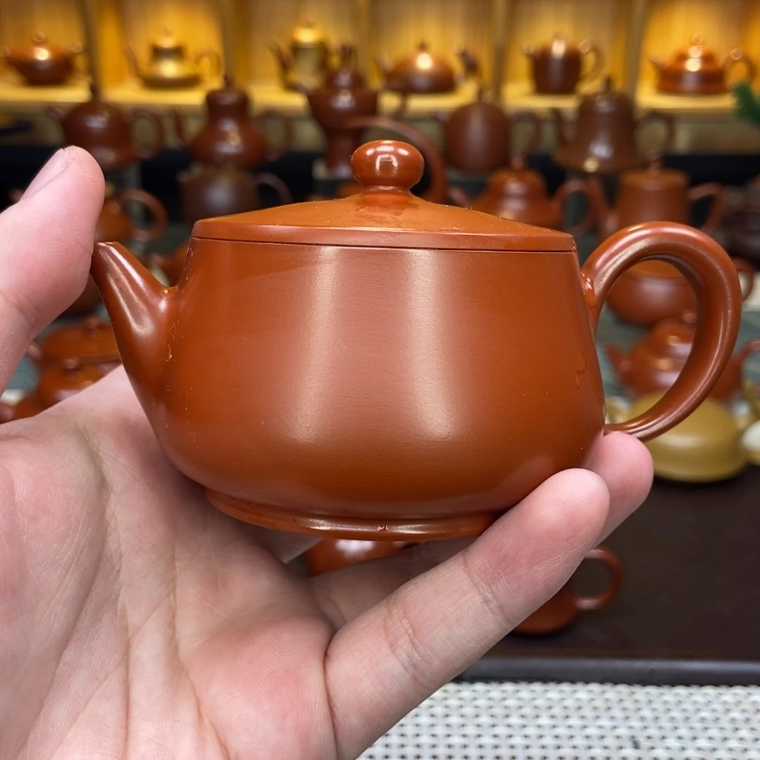 茶壶紫砂戴*聪潮州手拉壶手拉壶